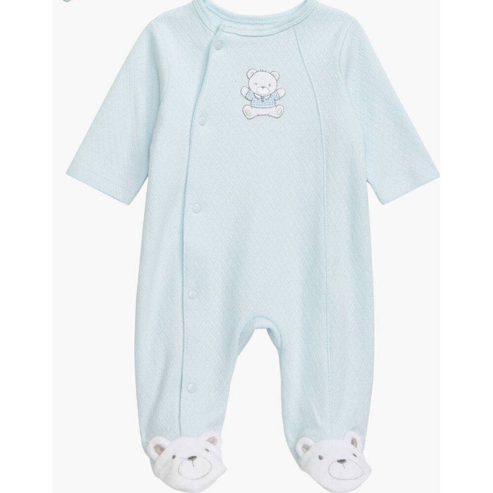Little Me Cute Bear Footie NEW WITH TAGS